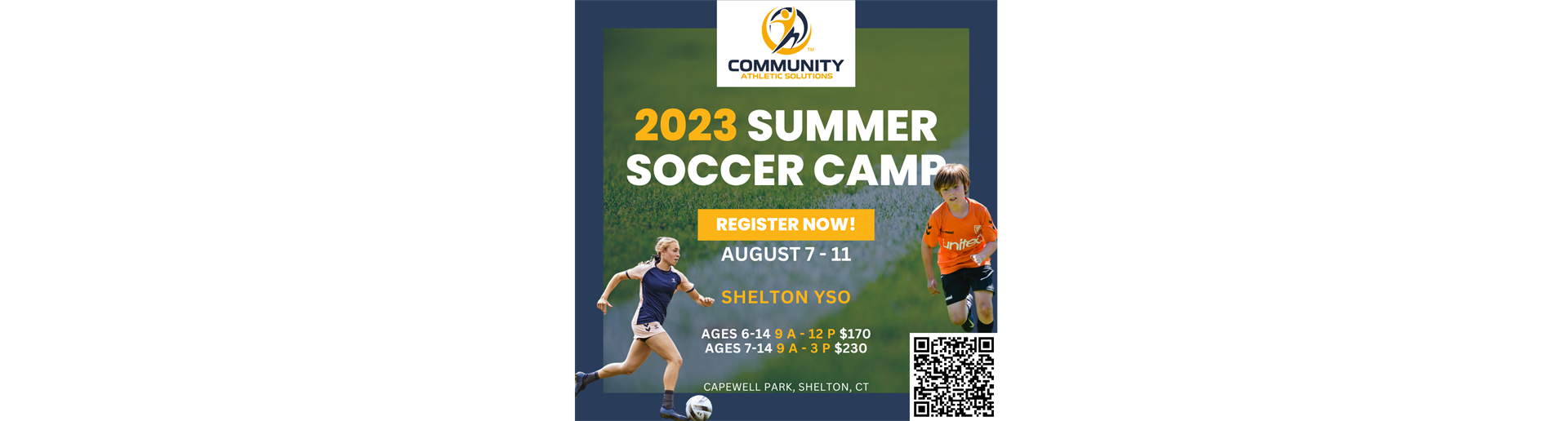 Summer CAS Camp 8/7-8/11 @ Capewell Park