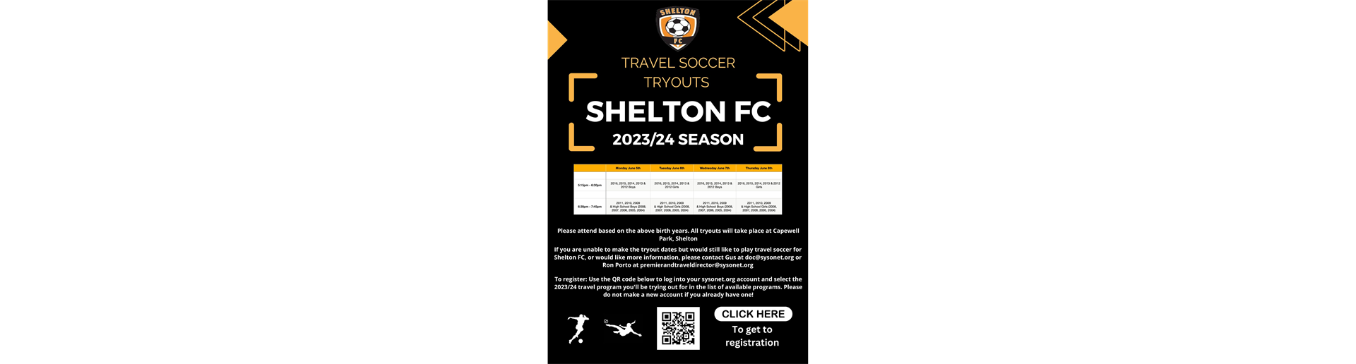 Travel Tryouts